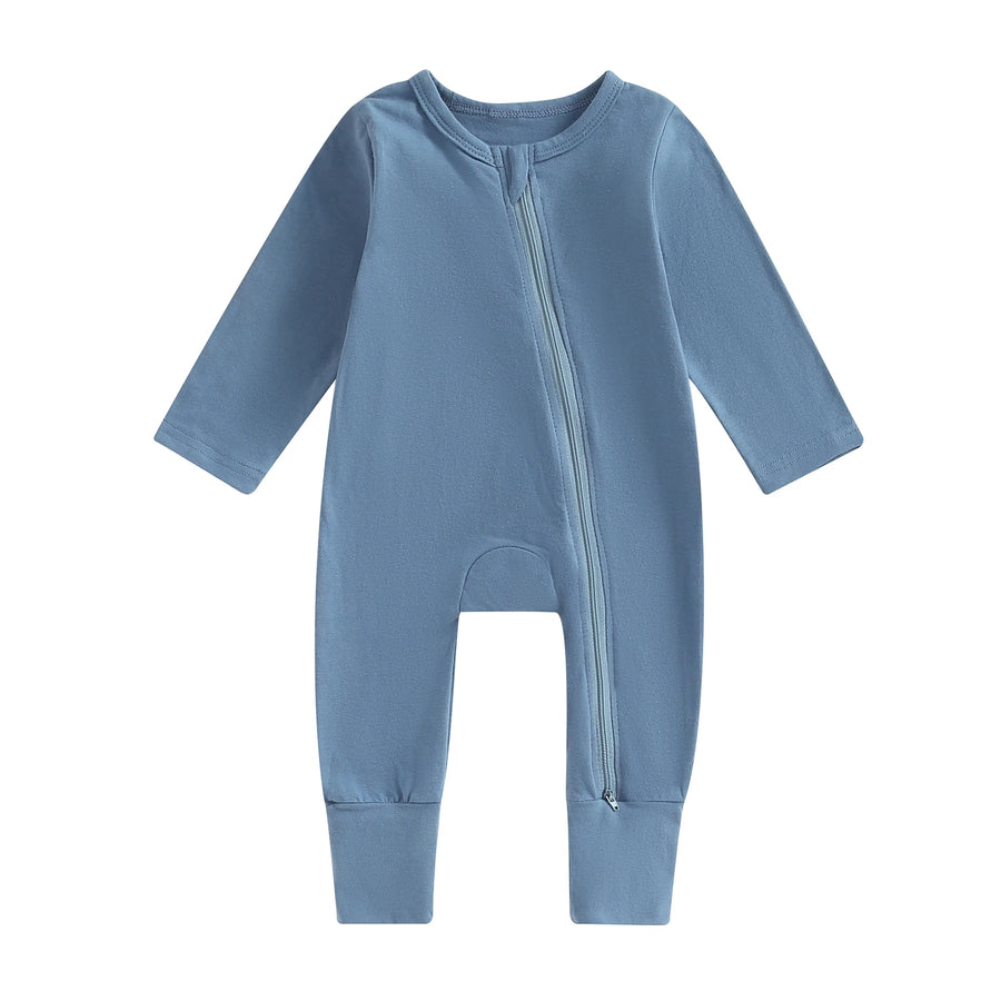 Casual Footless Jumpsuit for Newborns